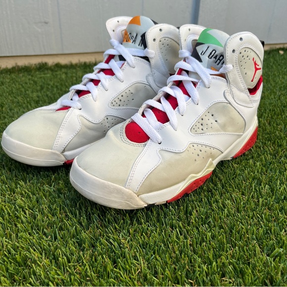 Nike Air Jordan Retro 7 Hare Countdown Pack Size 7Y 304774-102 - Picture 8 of 9